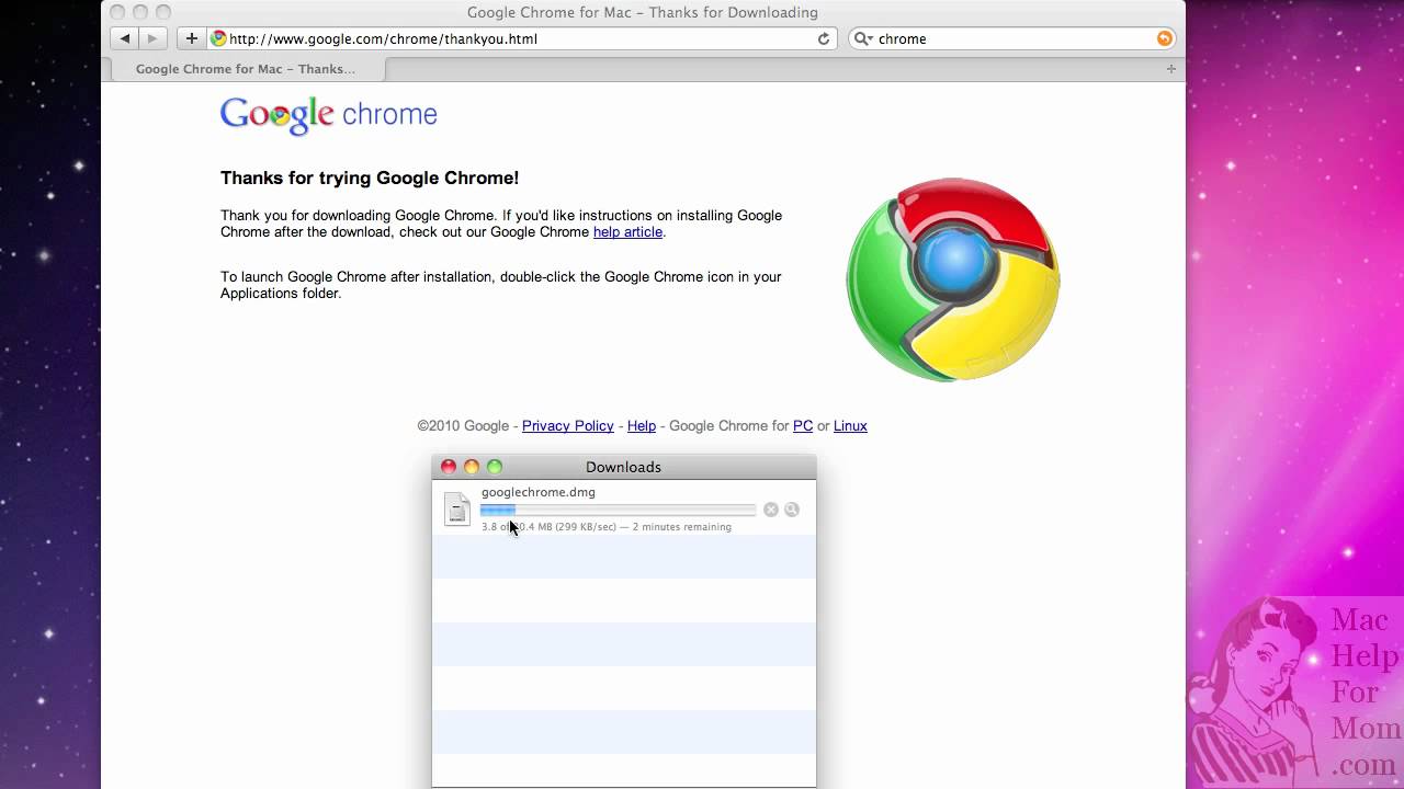Download Google Chrome For Mac